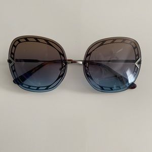 Tory Burch Blue Sunglasses